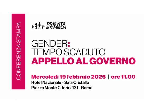 Gender: tempo scaduto. Appello al Governo 1